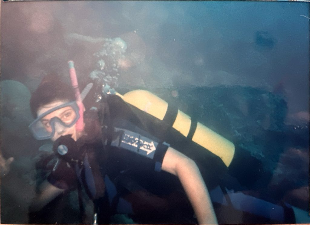 Scuba diving on the Great Barrier Reef in Australia