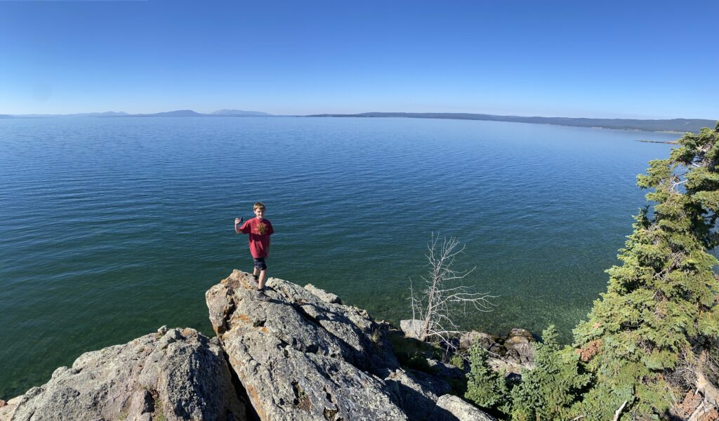 Yellowstone Lake at Yellowstone National Park