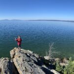 Yellowstone Lake at Yellowstone National Park