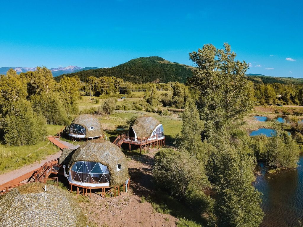 Glamping Domes at Tammah Jackson Hole, near Grand Teton National Park