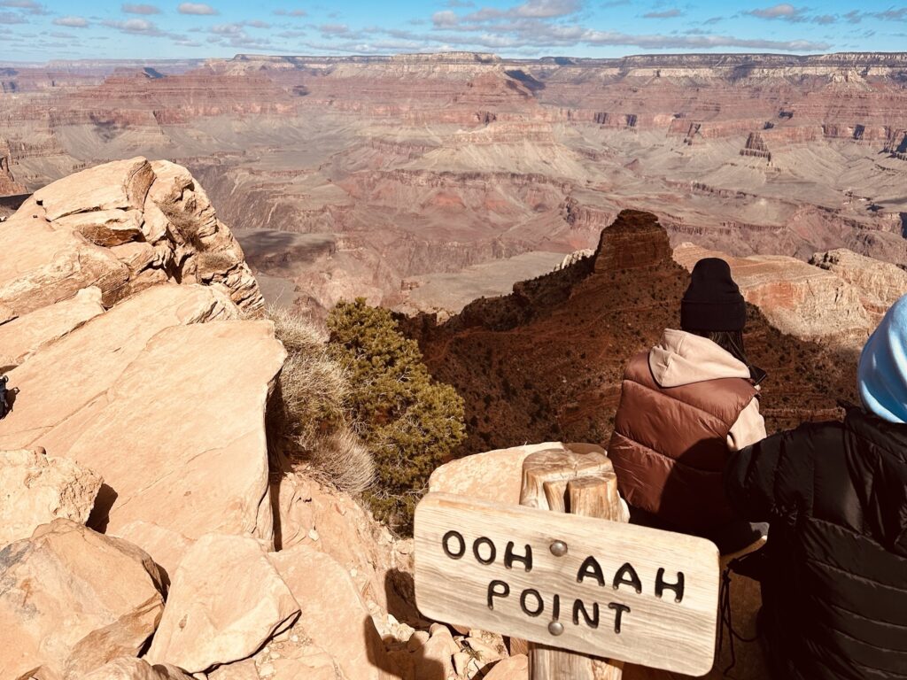 Ooh Aah Point on the South Kaibab Trail, South Rim of the Grand Canyon