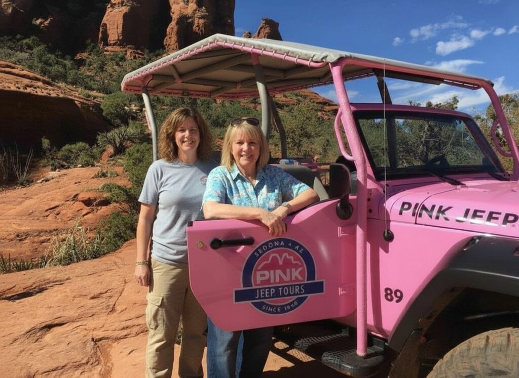 Pink Jeep tours in Sedona, Arizona