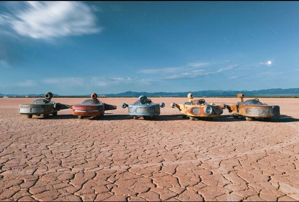 Stars Ware Themed Glamping at OutpostX near Zion national park