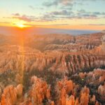 Hoodoos at sunrise in Bryce Canyon National Park, Utah
