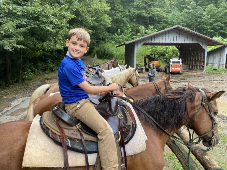 Horseback riding in TN near the Great Smokies