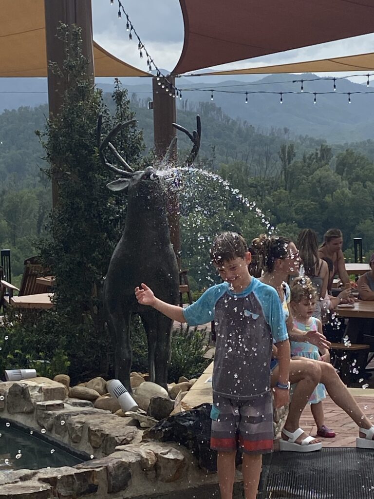 Sprayground at Anakeesta