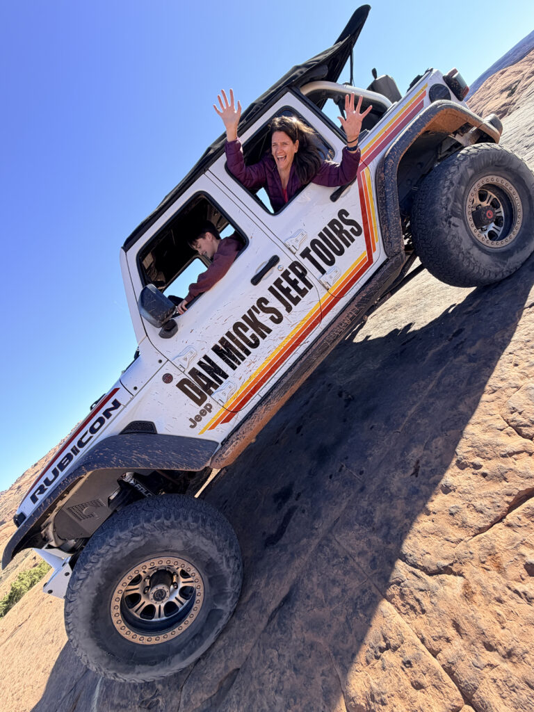 Dan Mick's Adventure Jeep Tours in Moab, Utah near Arches and Canyonlands National parks